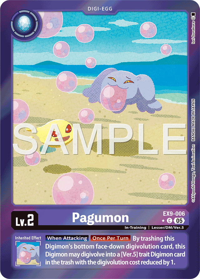 Pagumon (Limited Foil) - Versus Monsters - Common - EX9-006 C