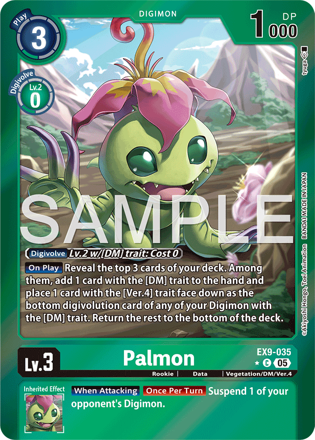 Palmon (Limited Foil) - Versus Monsters - Common - EX9-035 C