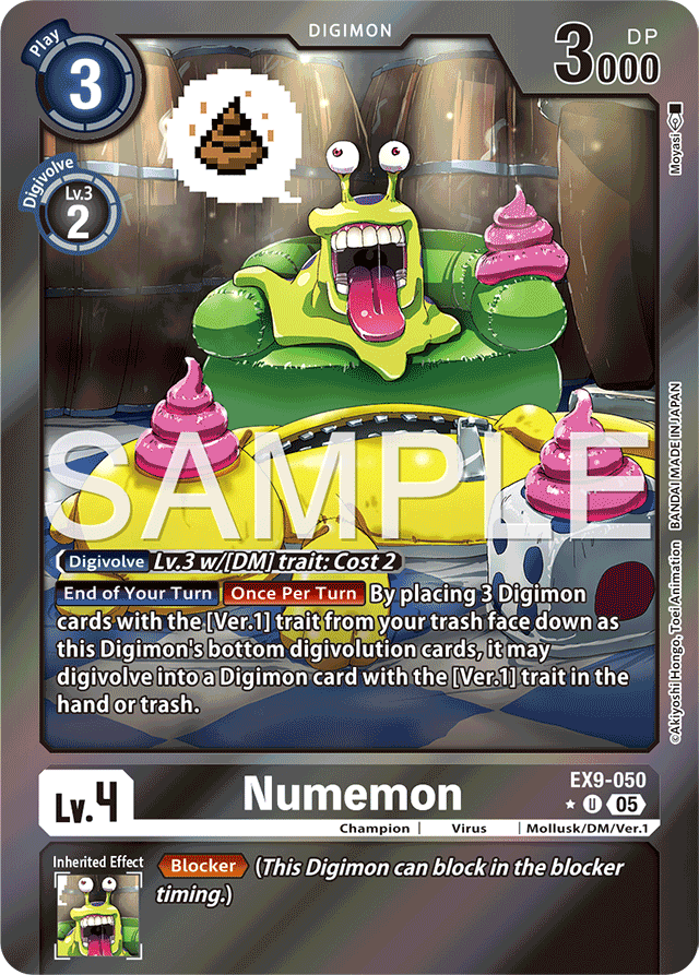 Numemon (Limited Foil) - Versus Monsters - Uncommon - EX9-050 U