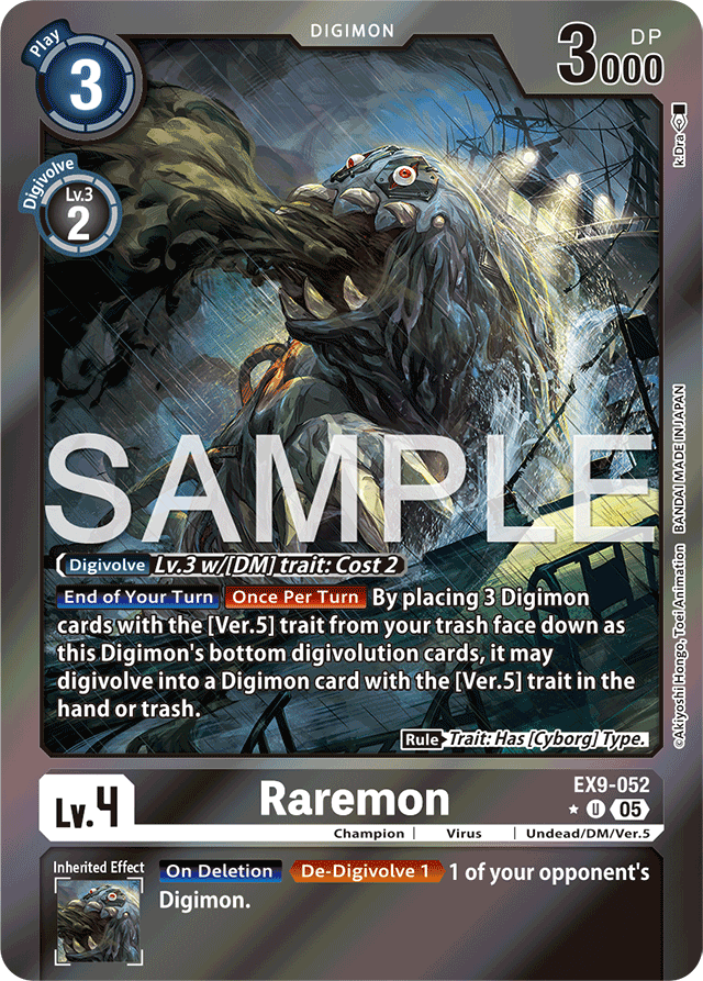 Raremon (Limited Foil) - Versus Monsters - Uncommon - EX9-052 U