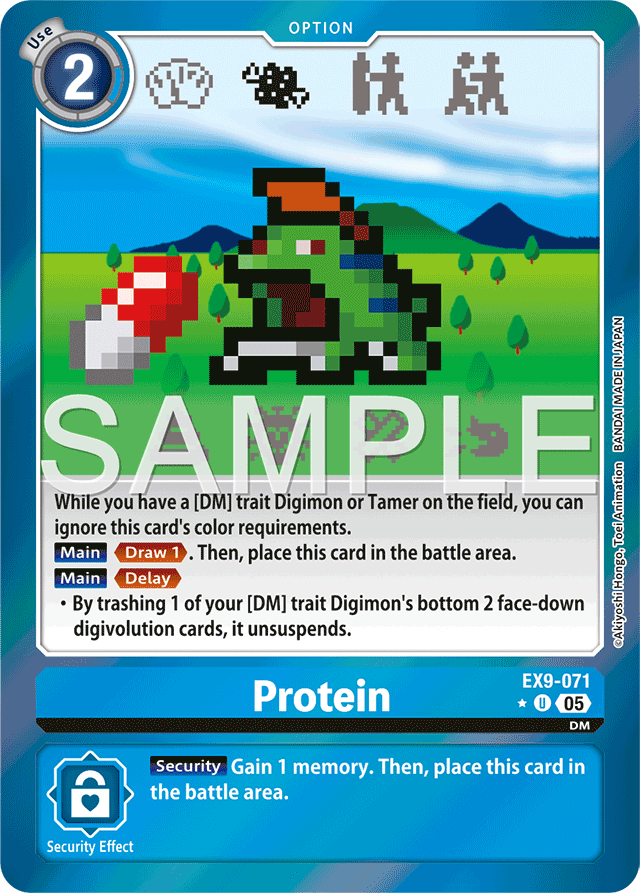 Protein (Limited Foil) - Versus Monsters - Uncommon - EX9-071 U