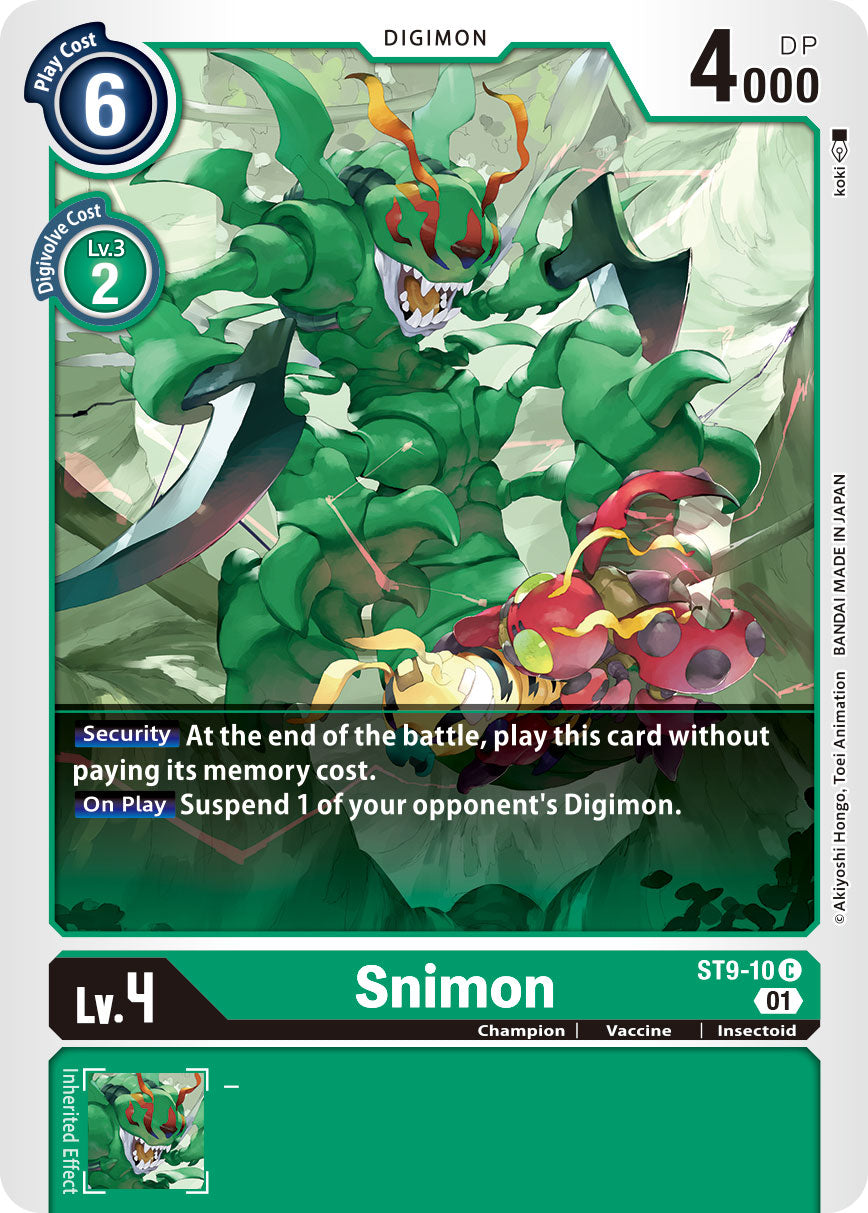 Snimon - Starter Deck 09: Ultimate Ancient Dragon - Common - ST9-10 C
