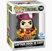 Funko POP!  Disney Villains Captain Hook In Cart