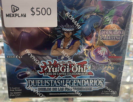 YGO Legendary Duelists: Duels From the Deep Booster Box [1st Edition] Spanish - Español