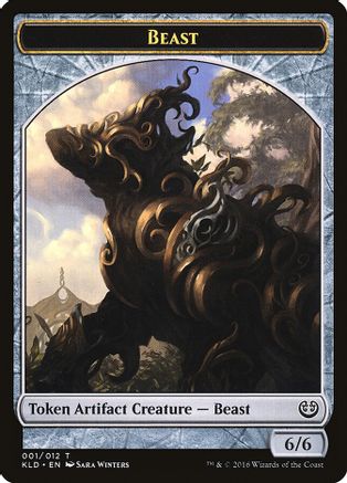 Beast Token (001) - Kaladesh - T - 1