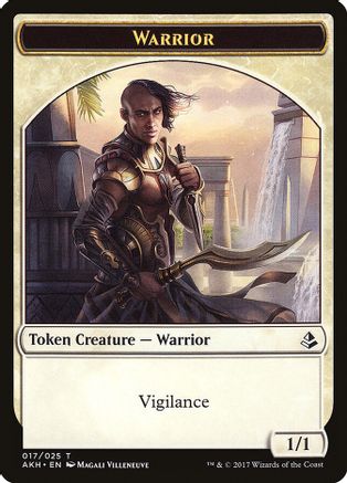 Warrior Token - Amonkhet - T - 17
