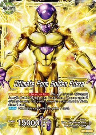 Frieza // Ultimate Form Golden Frieza - Galactic Battle - Rare - BT1-083