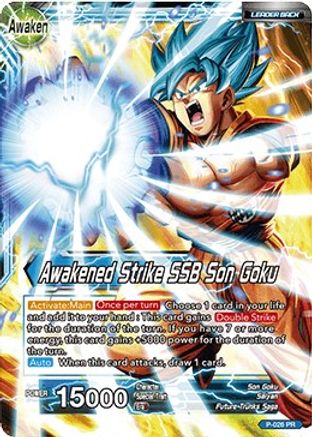Son Goku // Awakened Strike SSB Son Goku - Promotion Cards - Promo - P-026