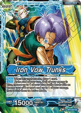 Trunks // Iron Vow Trunks - Colossal Warfare - Uncommon - BT4-023