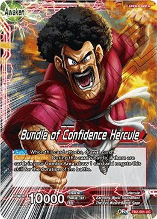 Hercule // Bundle of Confidence Hercule - World Martial Arts Tournament - Uncommon - TB2-001