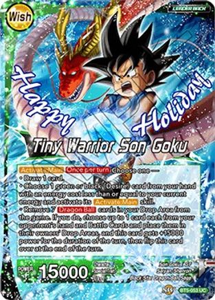 Pilaf // Tiny Warrior Son Goku (Alternative Art) (Gift Box 2018) - Promotion Cards - Promo - BT5-053
