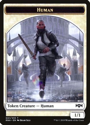 Human Token - Ravnica Allegiance - T - 1