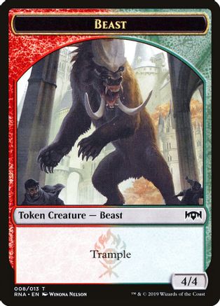 Beast Token - Ravnica Allegiance - T - 8