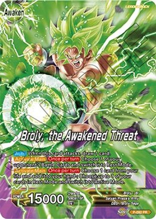 Broly // Broly, the Awakened Threat (Broly Pack Vol. 1) - Promotion Cards - Promo - P-092
