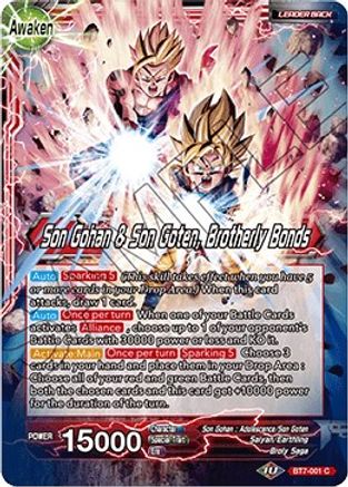 Son Gohan // Son Gohan & Son Goten, Brotherly Bonds - Assault of the Saiyans - Common - BT7-001