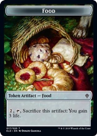 Food Token (17) - Throne of Eldraine - T - 17