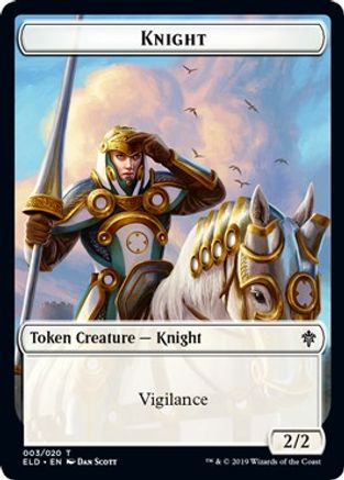 Knight Token - Throne of Eldraine - T - 3