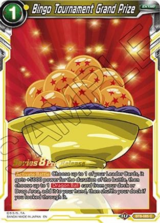 Bingo Tournament Grand Prize - Malicious Machinations Pre-Release Cards - Common - BT8-085_PR