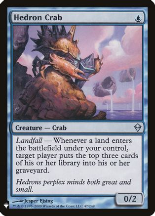 Hedron Crab - Mystery Booster Cards - U - 47