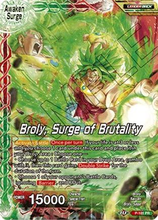 Broly // Broly, Surge of Brutality - Promotion Cards - Promo - P-181