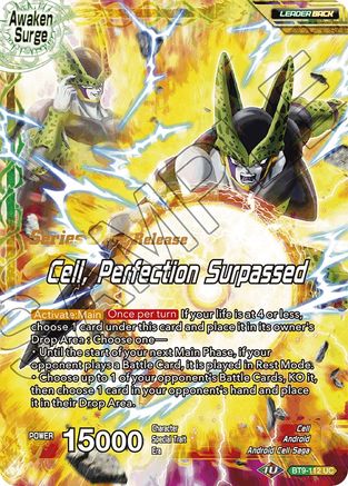 Cell // Cell, Perfection Surpassed - Universal Onslaught Pre-Release Cards - Uncommon - BT9-112