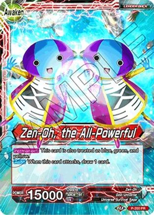 Zen-Oh // Zen-Oh, the All-Powerful - Promotion Cards - Promo - P-200