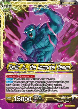 Garlic Jr. // Garlic Jr., the Immortal Demon - Vermilion Bloodline - Common - BT11-092