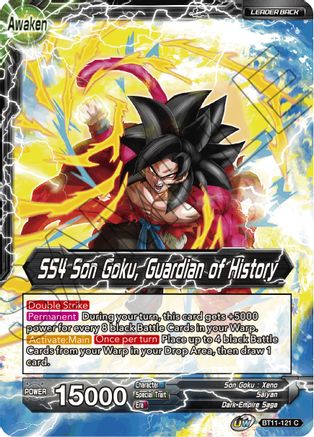 Son Goku // SS4 Son Goku, Guardian of History - Vermilion Bloodline - Common - BT11-121