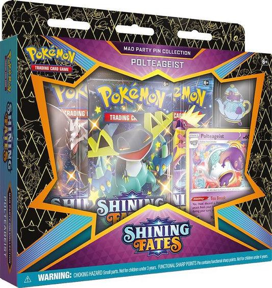 POKEMON Shining Fates Mad Party Pin Collection [Polteageist]