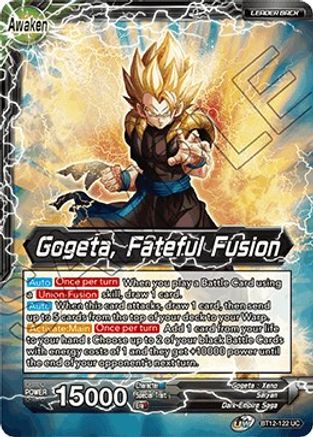 Son Goku & Vegeta // Gogeta, Fateful Fusion - Vicious Rejuvenation - Uncommon - BT12-122