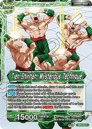 Tien Shinhan // Tien Shinhan, Mysterious Technique - Battle Evolution Booster - Common - EB1-24
