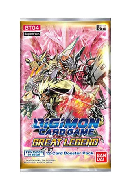 DIGIMON Great Legend Booster Pack