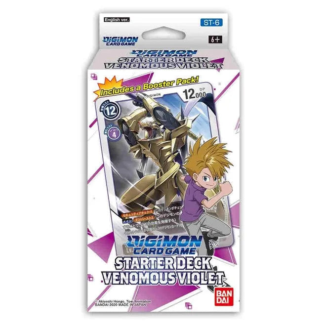DIGIMON Starter Deck 06: Venomous Violet