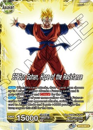 Son Gohan // SS Son Gohan, Hope of the Resistance - Supreme Rivalry - Common - BT13-091
