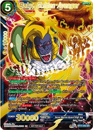 Baby, Golden Avenger (Alternate Art Set 2021 Vol.1 ) - Tournament Promotion Cards - Promo - BT11-042