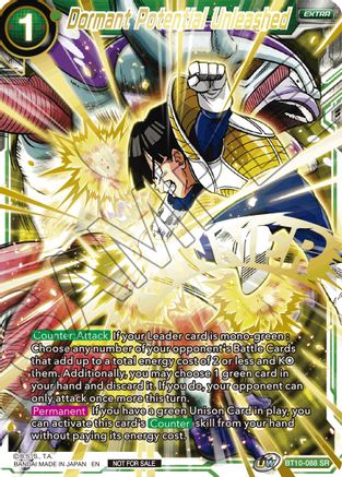 Dormant Potential Unleashed (Alternate Art Set 2021 Vol. 2) - Tournament Promotion Cards - Promo - BT10-088
