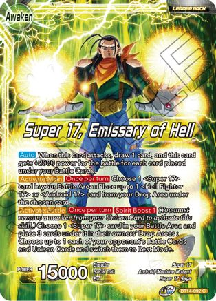 Super 17 // Super 17, Emissary of Hell - Cross Spirits - Common - BT14-092
