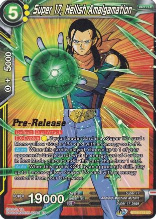 Super 17, Hellish Amalgamation - Cross Spirits Pre-Release Cards - Uncommon - BT14-113