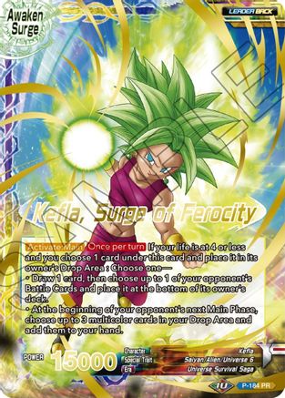 Kefla // Kefla, Surge of Ferocity (Gold Stamped) - Mythic Booster - Uncommon - P-184