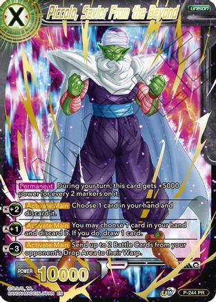 Piccolo, Savior from Beyond (Gold Stamped) - Mythic Booster - Common - P-244