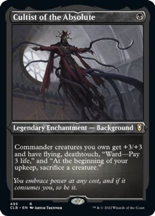 Cultist of the Absolute (Foil Etched) - Commander Legends: Battle for Baldur's Gate - R - 495