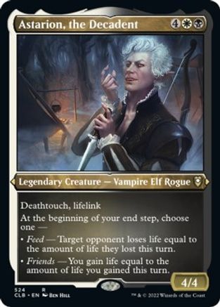 Astarion, the Decadent (Foil Etched) - Commander Legends: Battle for Baldur's Gate - R - 524