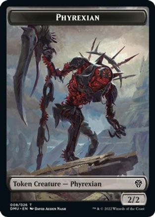 Phyrexian Token - Dominaria United - T - 8