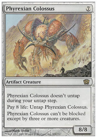 Phyrexian Colossus - 8th Edition - R -