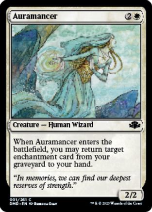 Auramancer - Dominaria Remastered - C - 1