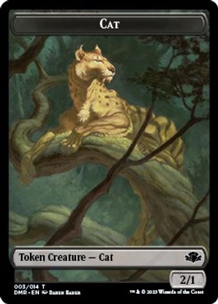 Cat Token (003) - Dominaria Remastered - T - 3