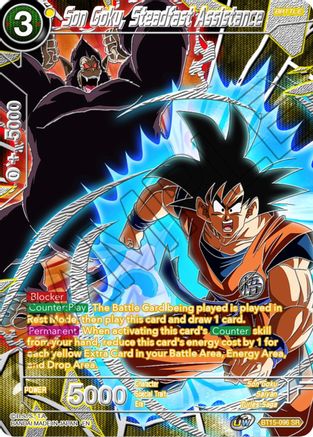 Son Goku, Steadfast Assistance - Collector's Selection Vol. 3 - Super Rare - BT15-096