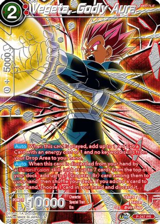 Vegeta, Godly Aura - Collector's Selection Vol. 3 - Promo - P-247