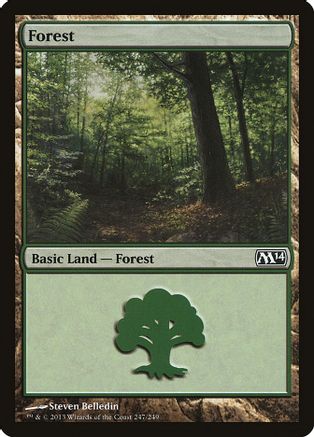 Forest (247) - Magic 2014 (M14) - L - 247