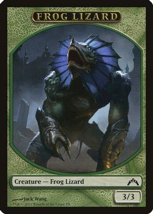 Frog Lizard Token - Gatecrash - T - 3